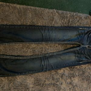 Size 3 L.A.Idol jeans no rips or tears pretty much brand new. Too small for me